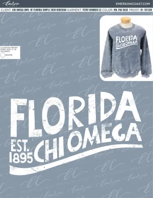 01-101320 Chi Omega University of Florida Simple 2020