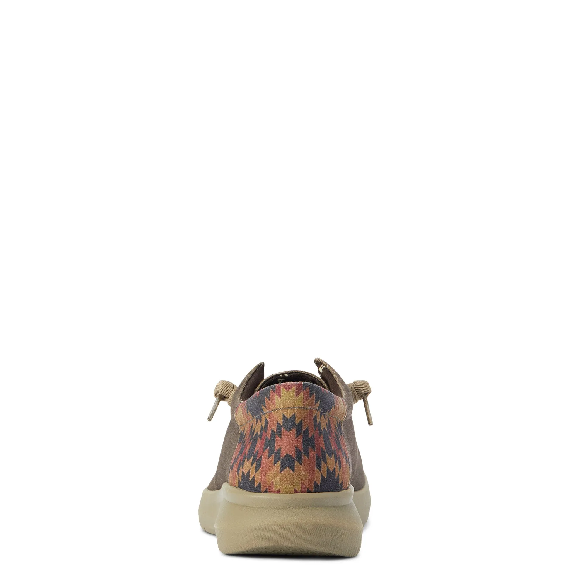 10040445 Ariat Men's Hilo Lace Dark Tan Rust/ Aztec Print