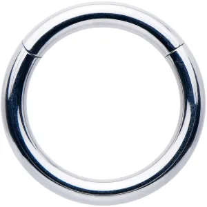 14 Gauge 9mm 316L Surgical Steel Precision Hinged Segment Hoop