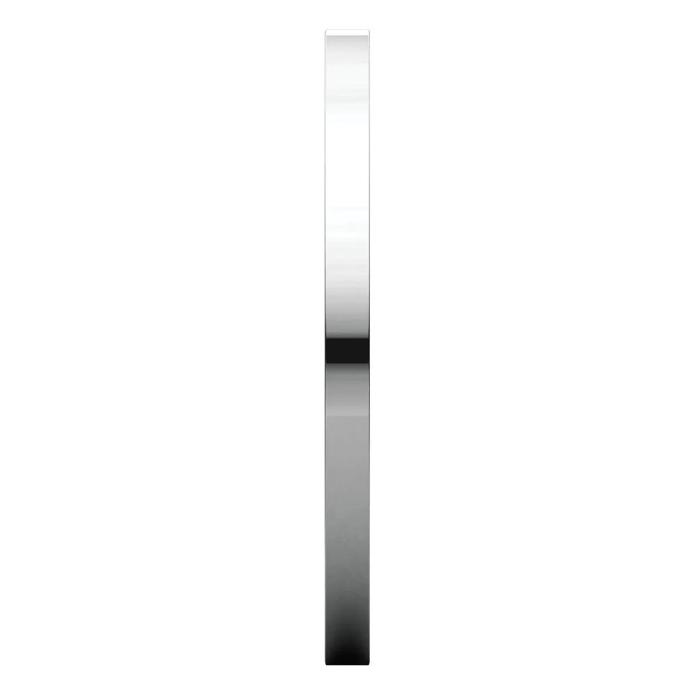 14k White Gold 1.5mm Flat Comfort Fit Band, Size 5.5