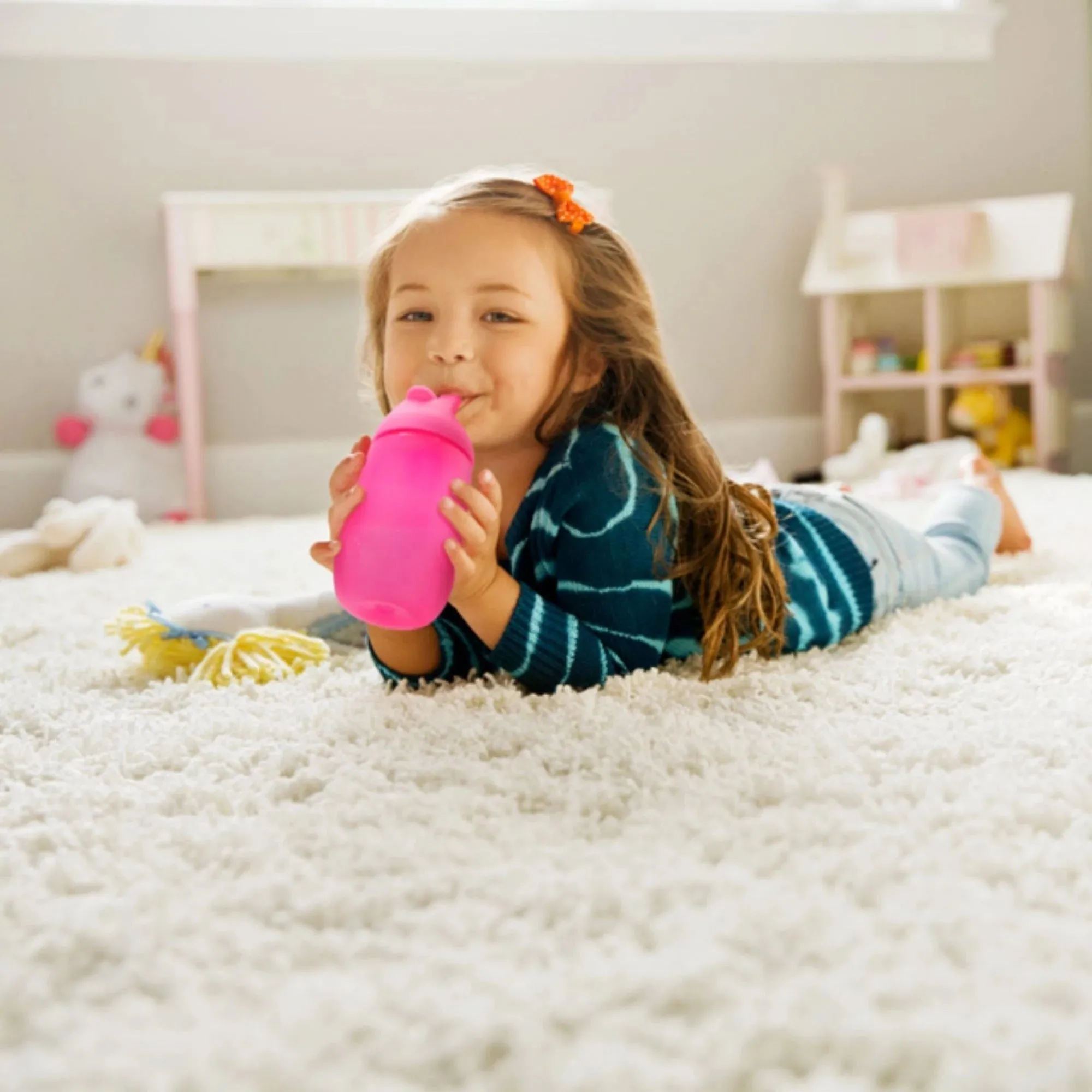 [2-Pack] Munchkin Simple Clean™ Straw Cup 10oz - Pink