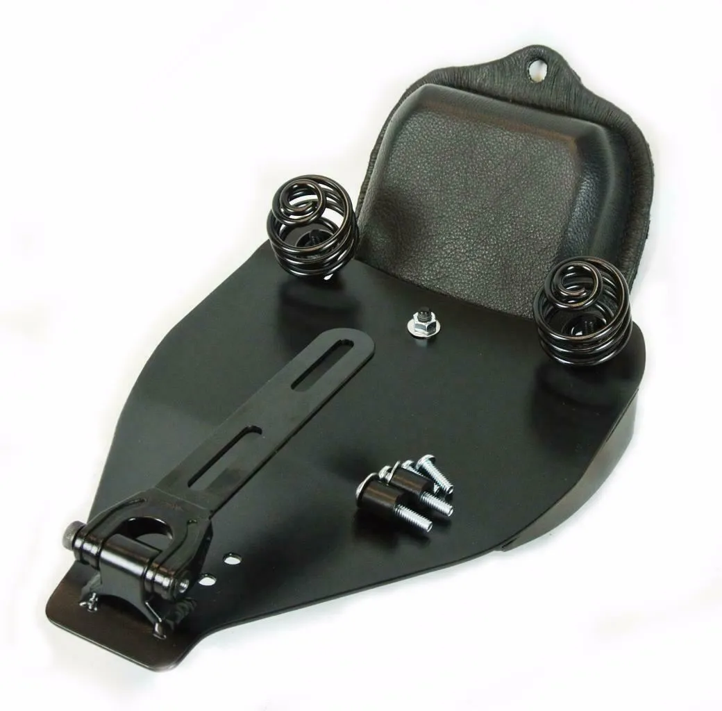 2000-2017 Harley Softail Brown On Brown Spring Seat Conversion Mounting Kit bc