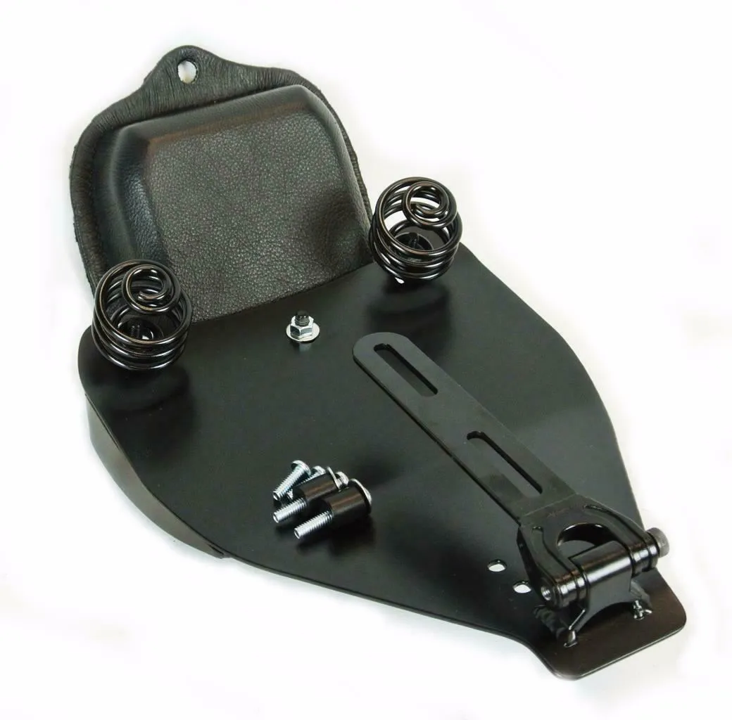 2000-2017 Harley Softail Brown On Brown Spring Seat Conversion Mounting Kit bc