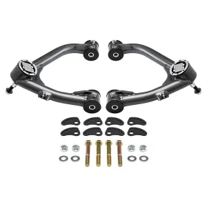 2007-2020 GMC Yukon 1500 Uni-Ball Upper Control Arms with Camber/Caster Adjusting & Lockout Kit 2WD 4WD
