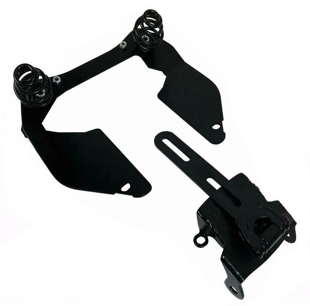 2018-2025 Harley Softail Ant Brn Dis Tuck Roll Leather Spring Seat Mounting Kit