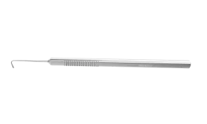 999R 5-062S Stevens Curved Tenotomy Hook, 6.00 mm Flat Hook, Flat Handle, Length 120 mm, Stainless Steel