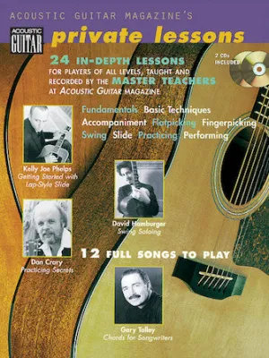 Acoustic Guitar Magazine's Private Lessons (Book/2-CD Pack)