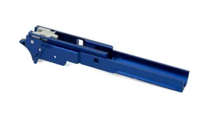 Airsoft Masterpiece 4.3″ Aluminum Advance Frame with Tactical Rail for Hi-CAPA 4.3 (Blue)