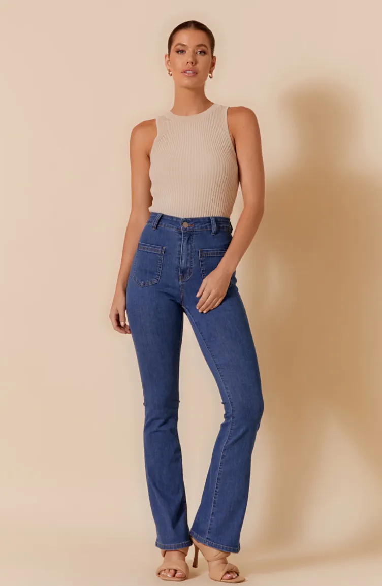 AJD0996MID SYDNEY BOOTCUT