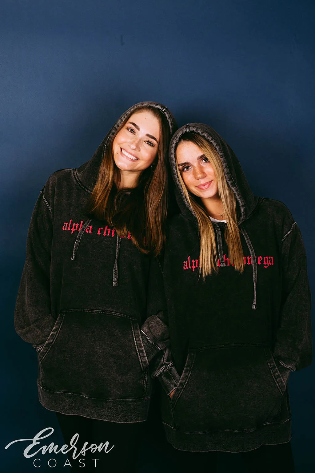 Alpha Chi Omega Distressed PR Hoodie