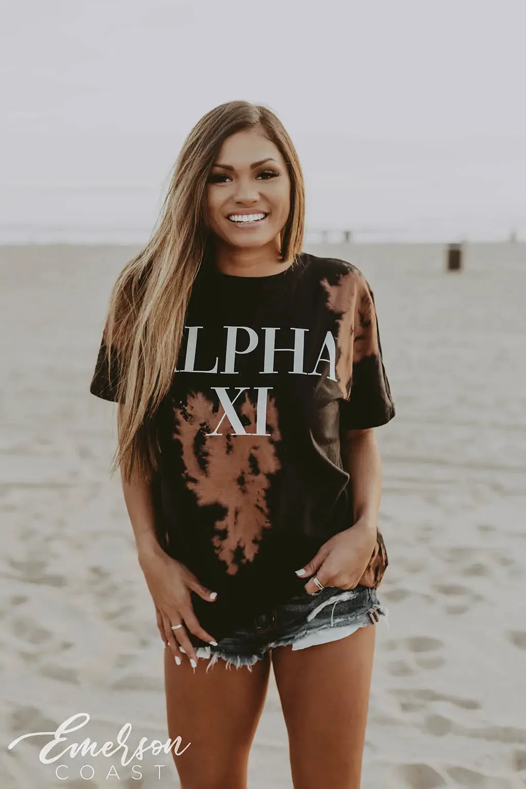 Alpha Xi Delta PR Burn Out Tee
