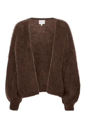 American Dreams - Lee Short Cardigan Cocoa