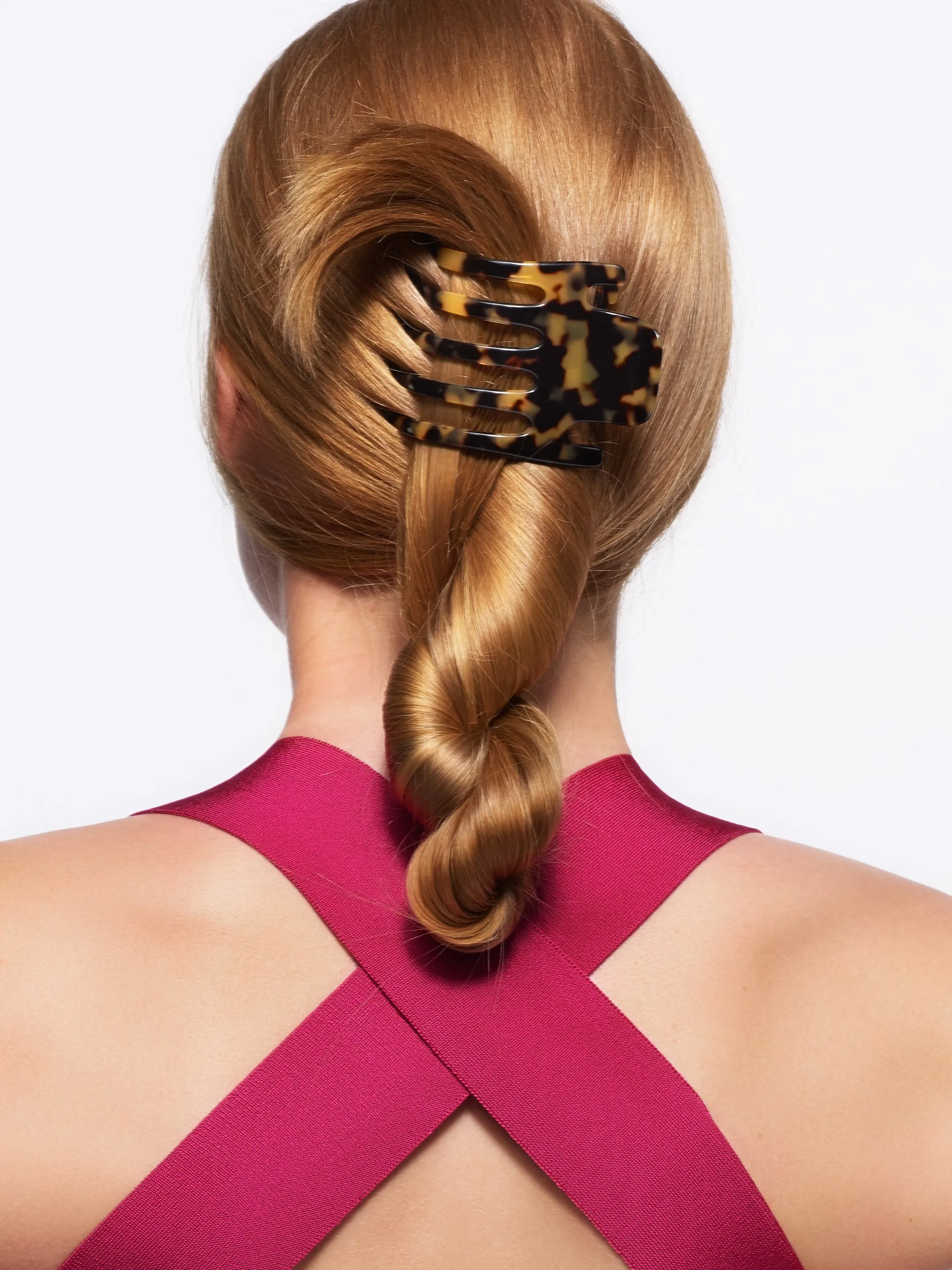 Amy Navy Claw Clip