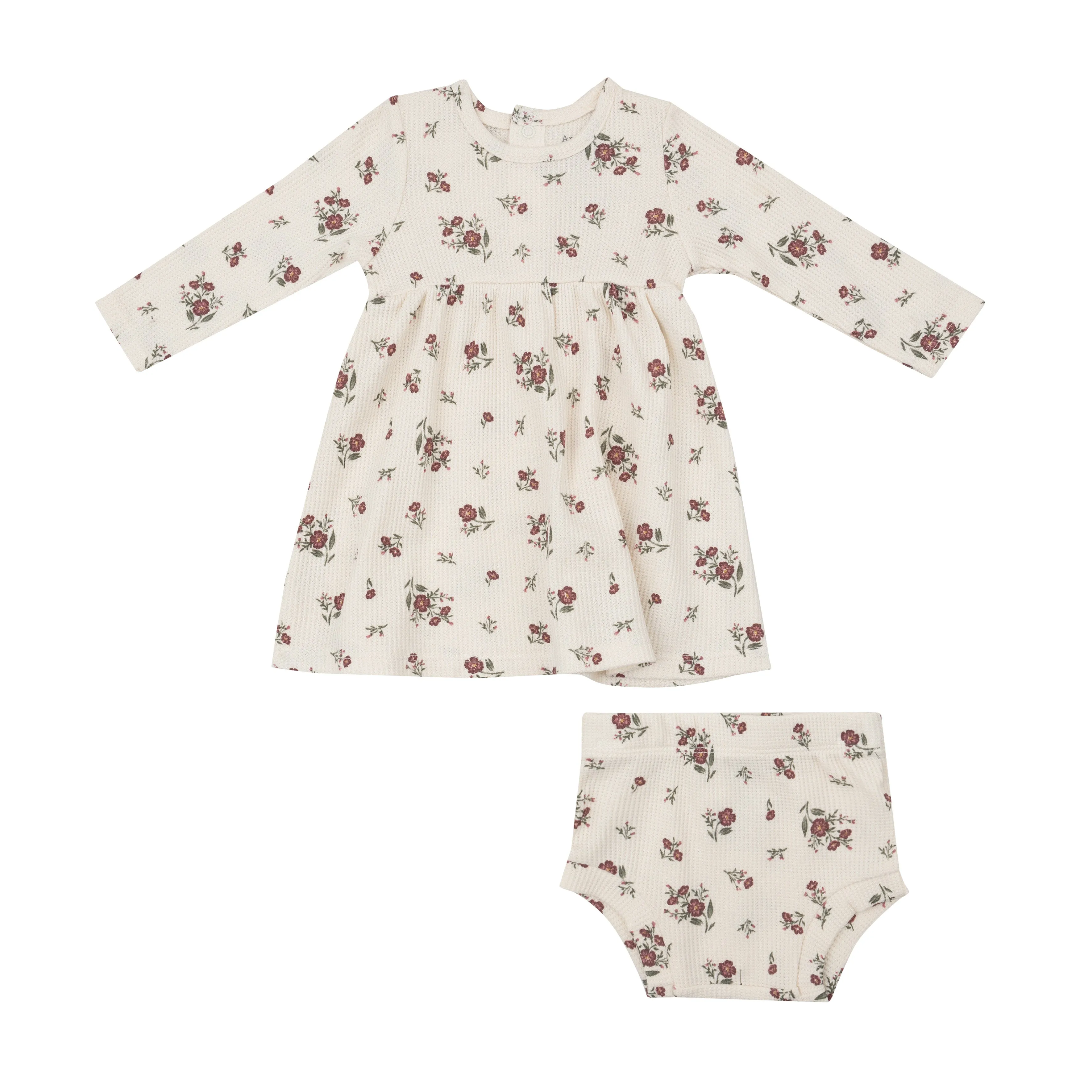 Angel Dear Simple Dress & Bloomer - Misty Rose Floral