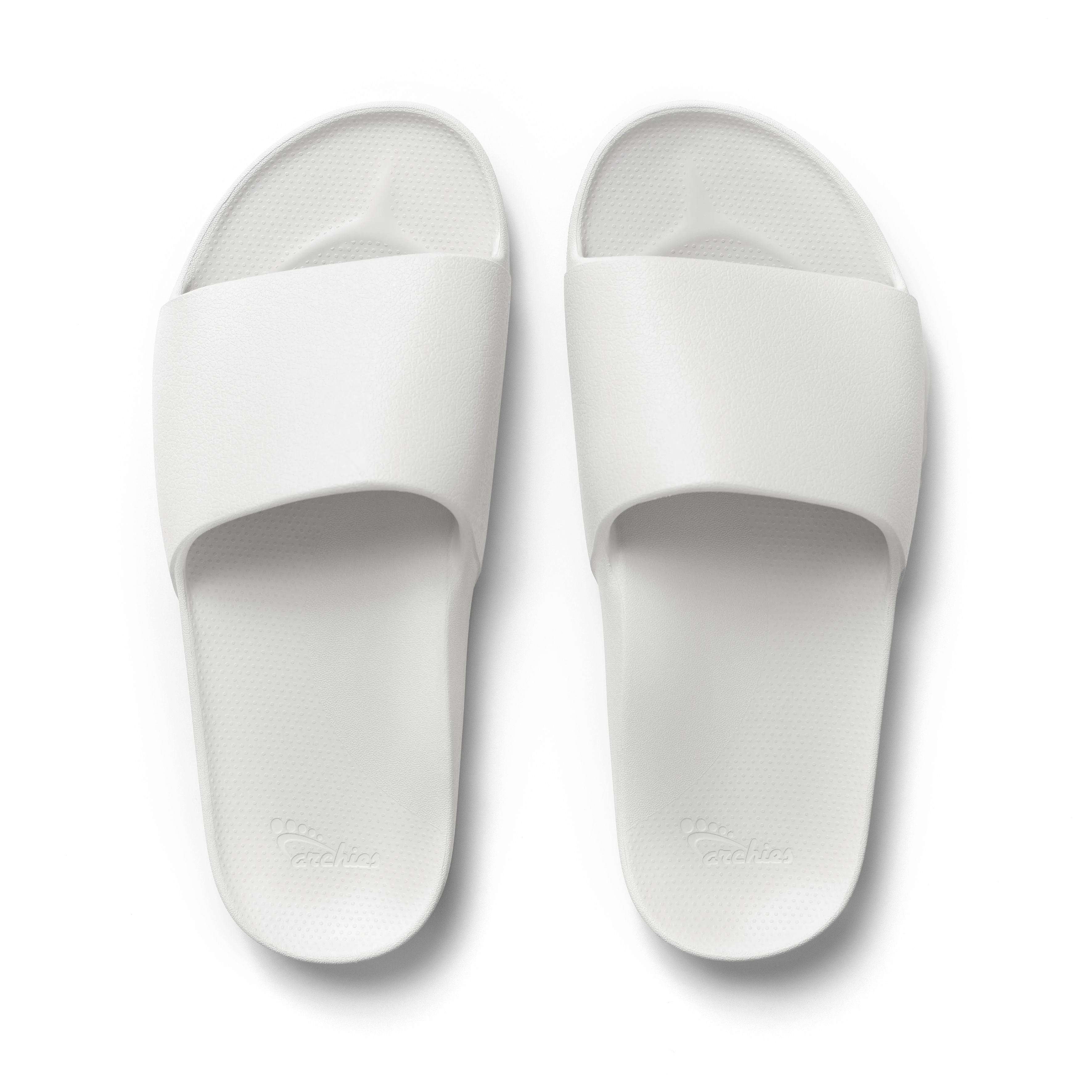 Arch Support Slides - Classic - White