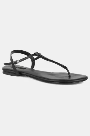 Aurelia Embroidery Almond Toe Flat-Zjerry