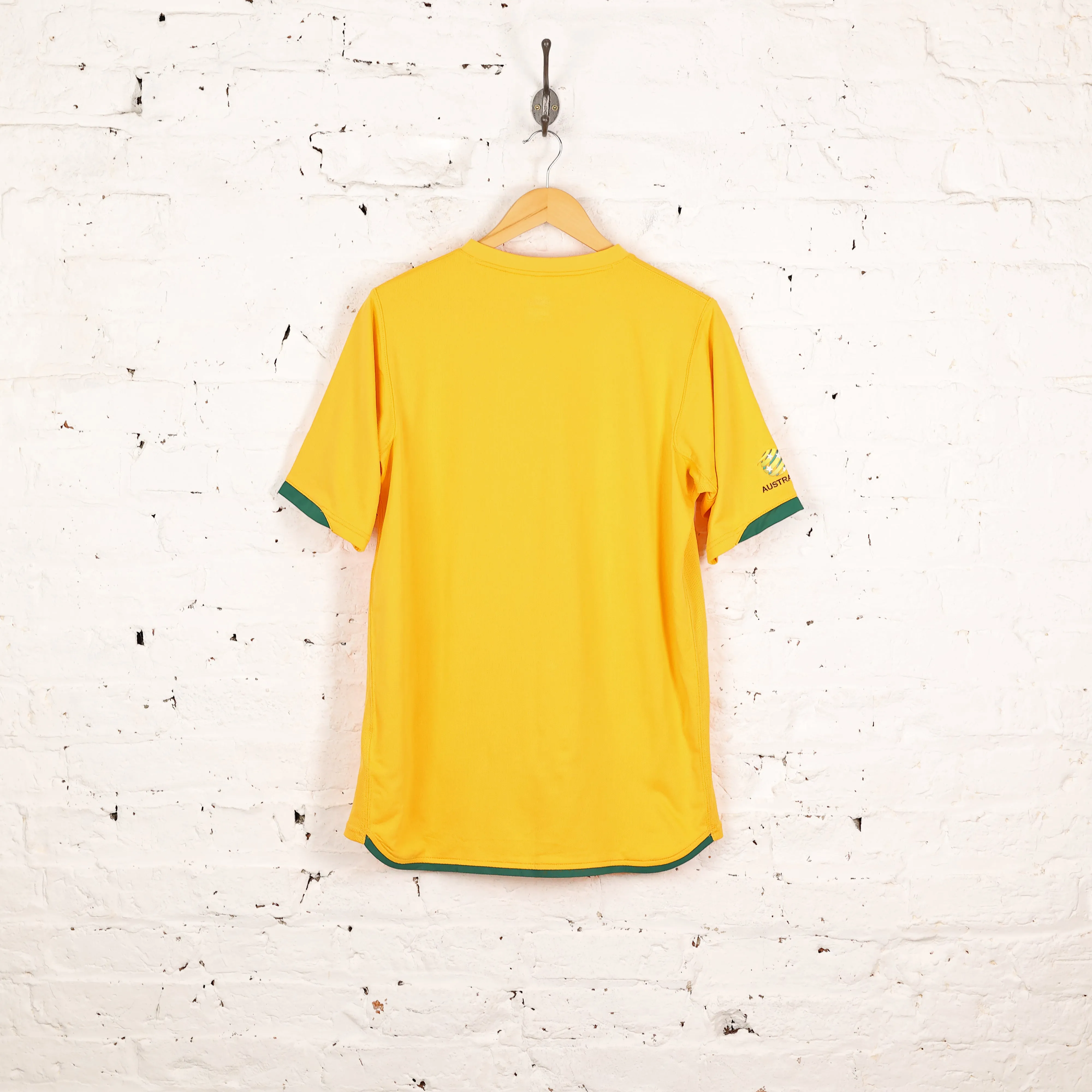 Australia 2006 Nike Football Shirt - Yellow - M