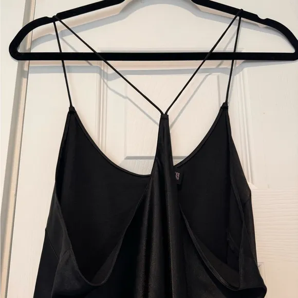 Auth.✅ Victoria Secret Black Slip Dress Size XL🖤