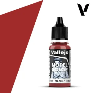 AV Vallejo Model Color 18ml - Flat Red