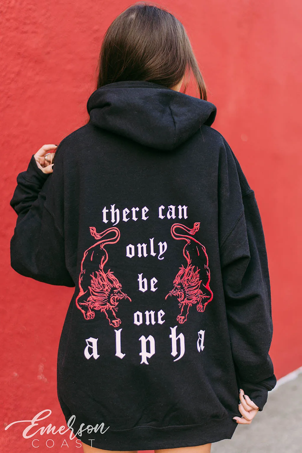 AXO There Can Only Be One Alpha Bid Day Hoodie