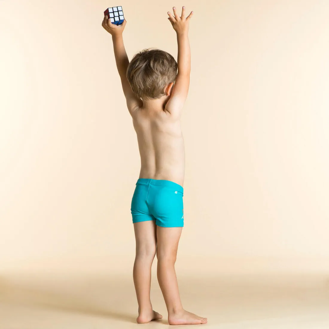 Baby / Kids’ Swim Shorts - Blue Crab Print