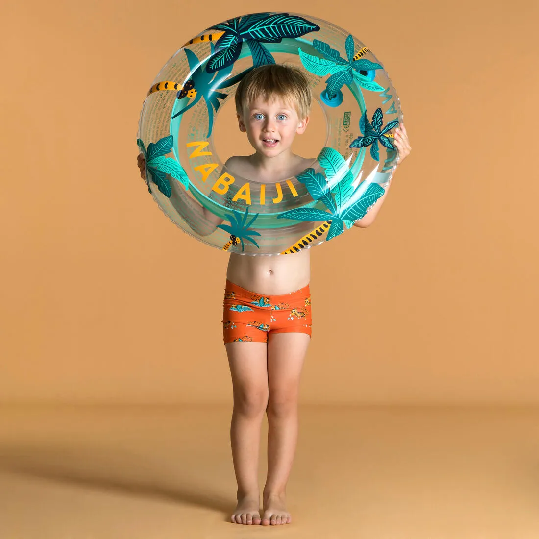 Baby / Kids’ Swim Shorts - Blue Crab Print