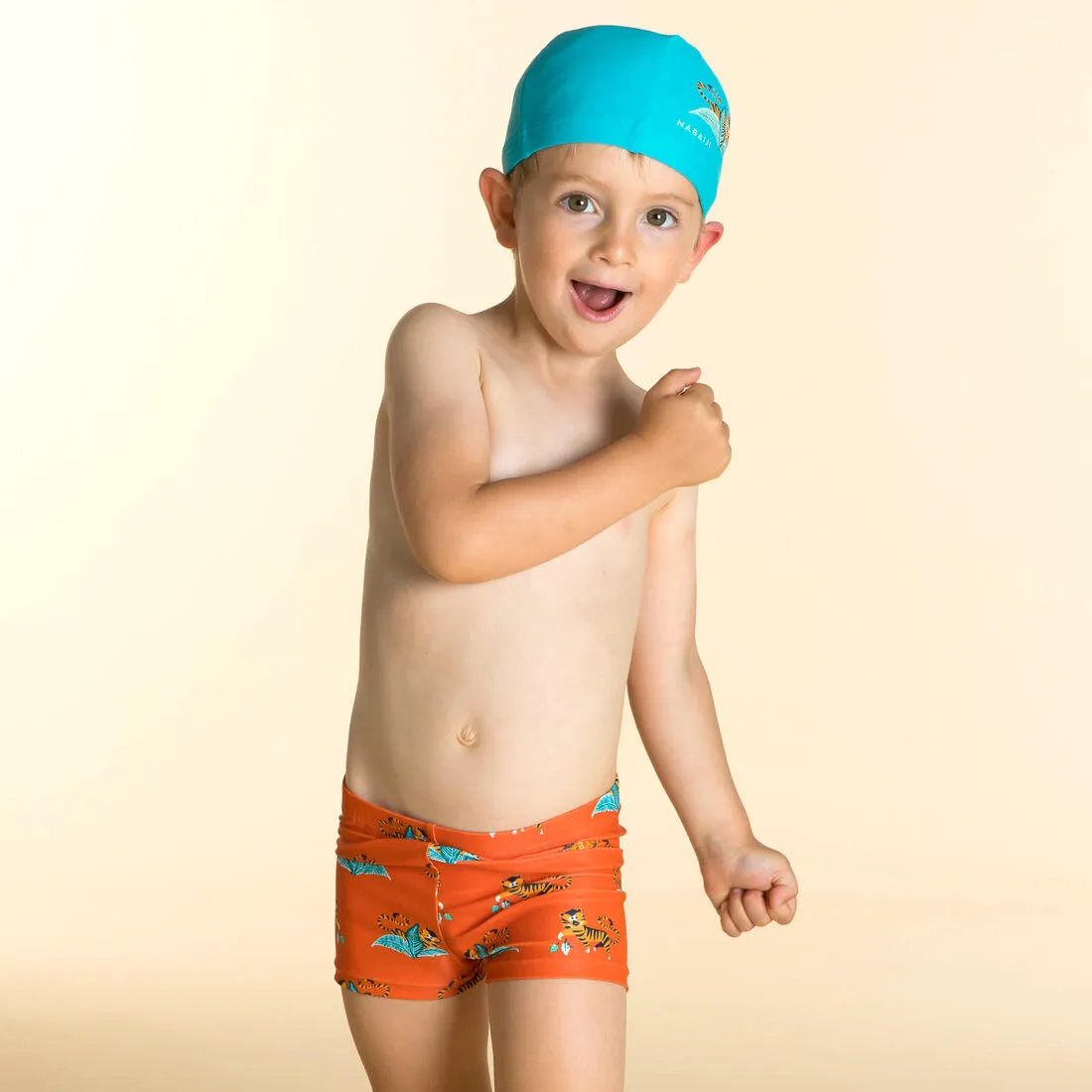 Baby / Kids’ Swim Shorts - Blue Crab Print