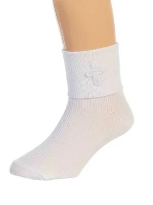 Baptismal Socks Uni-Sex (Size 0-0)
