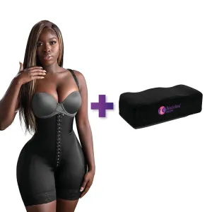 BBL & Lipo | Stage 2 Faja Post-Op Shapewear | No Bra   Firm BBL Pillow