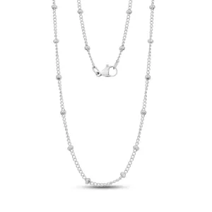 Beaded Cuban Link Chain