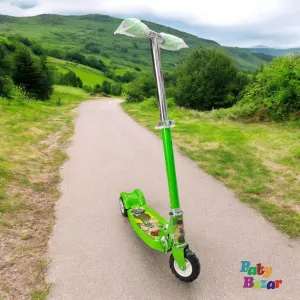 Ben 10 Green Kick Scooter for Kids – Foldable & Lightweight Ride-On Toy