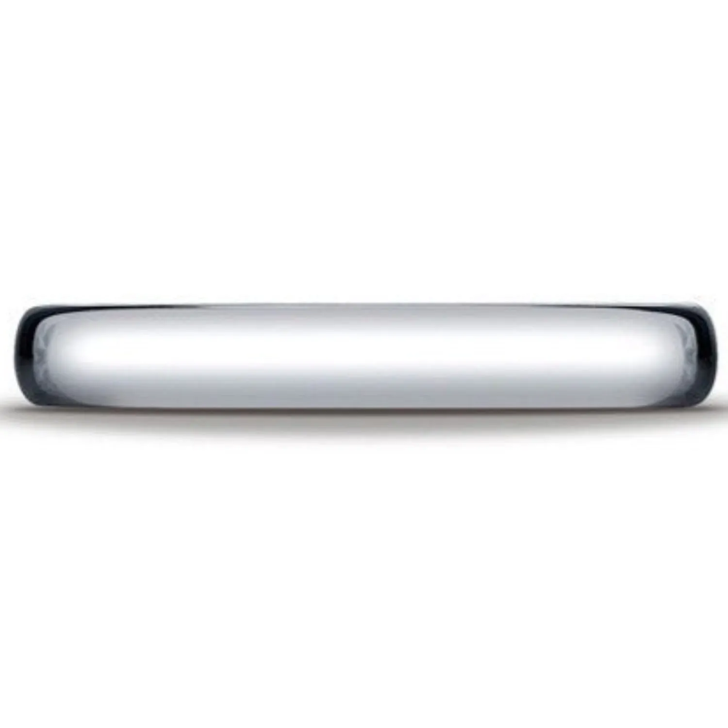 Benchmark 3.5MM Flat Style Traditional European Comfort Fit Wedding Band