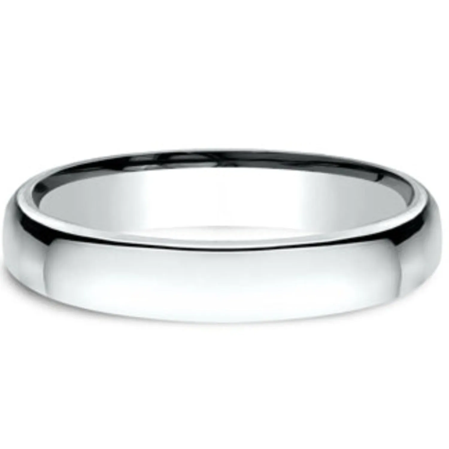 Benchmark 3.5MM Flat Style Traditional European Comfort Fit Wedding Band