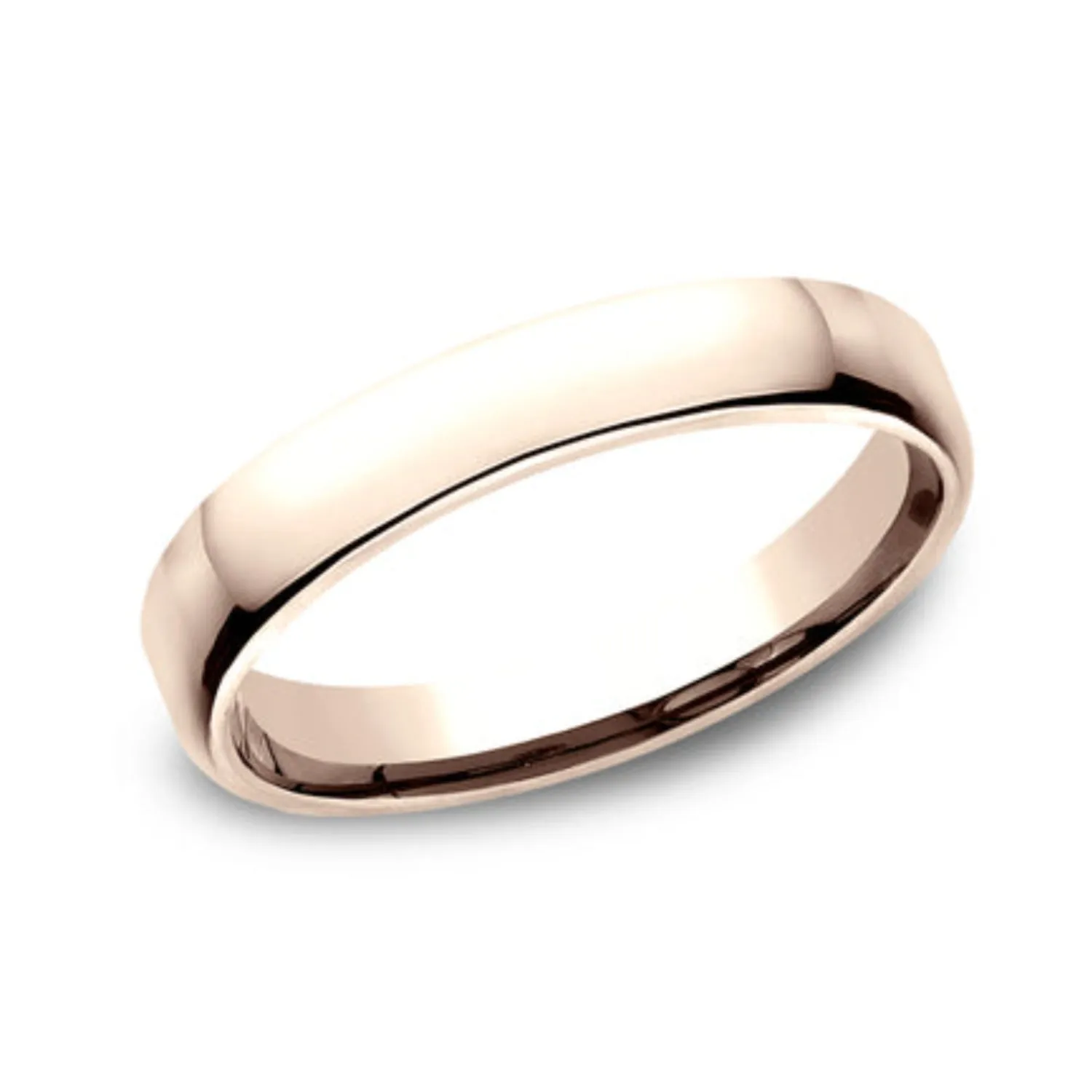Benchmark 3.5MM Flat Style Traditional European Comfort Fit Wedding Band