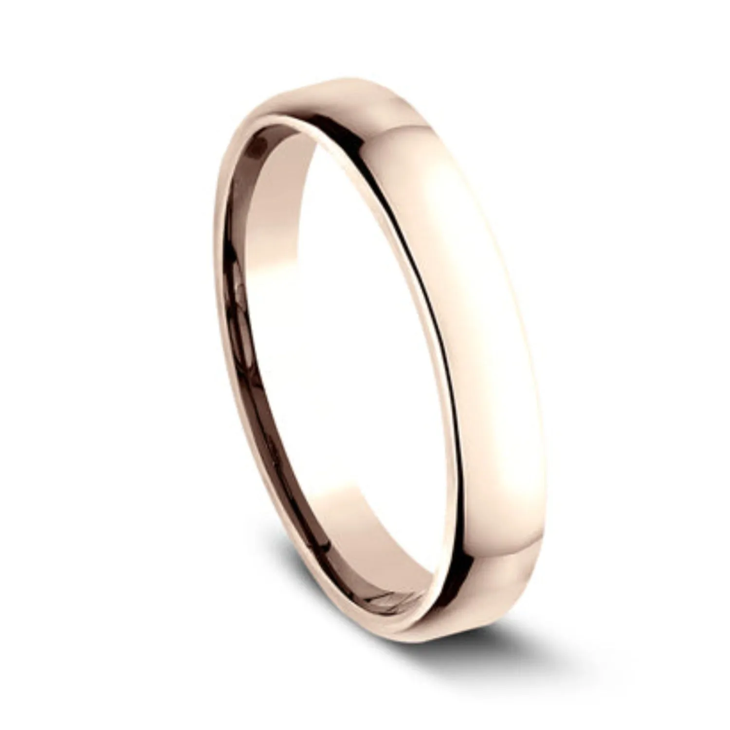 Benchmark 3.5MM Flat Style Traditional European Comfort Fit Wedding Band