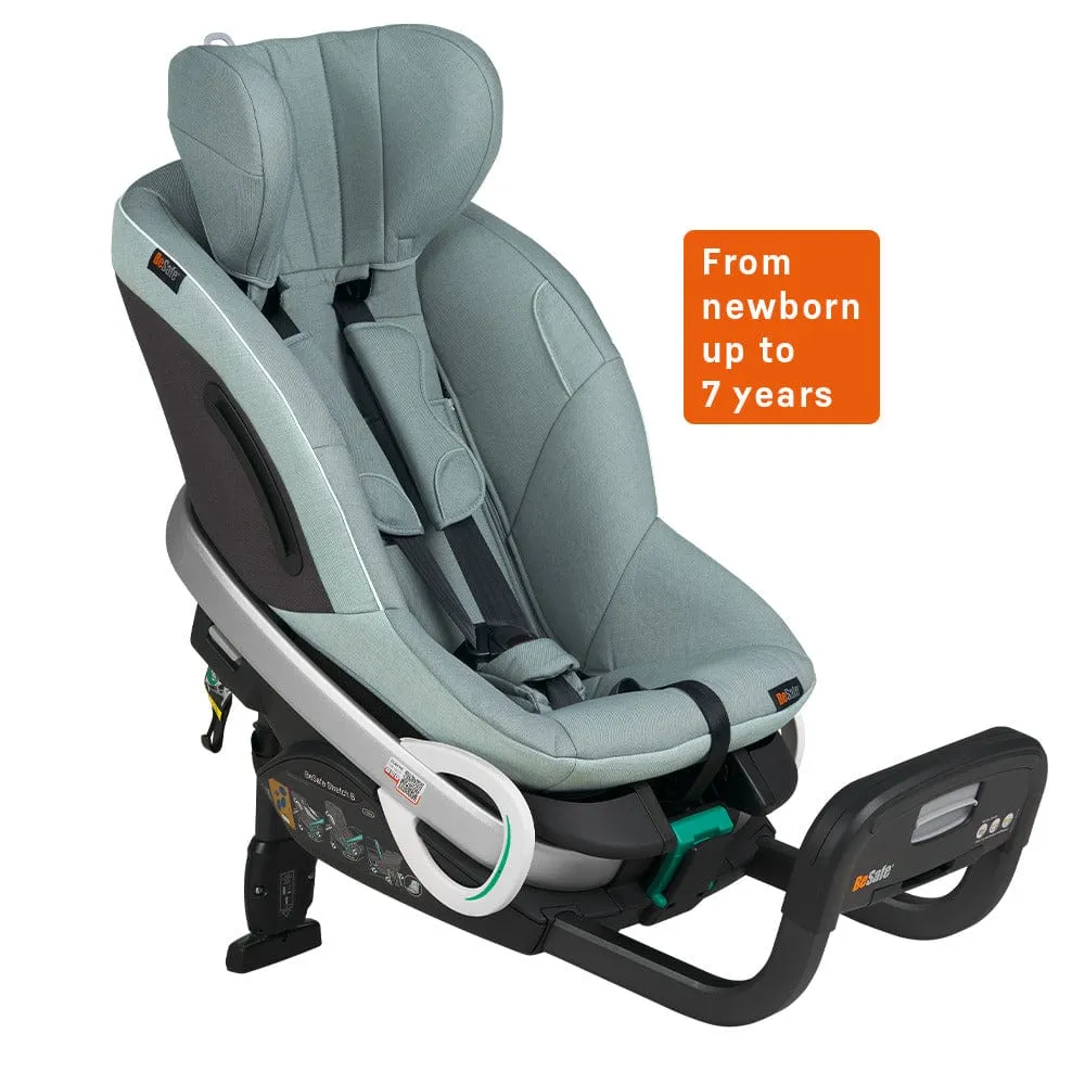 BeSafe Stretch B Car Seat (Birth - 7 Years) - Sea Green  Melange
