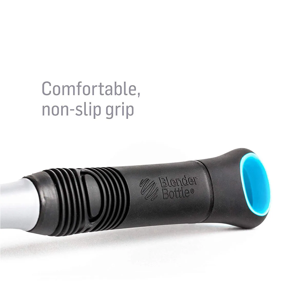 BlenderBottle 2-in-1 Bottle Brush - Black/Grey/Blue
