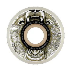 Bones X-Formula Decenzo Bear Grills V5 Sidecut 99A Wheels 54mm