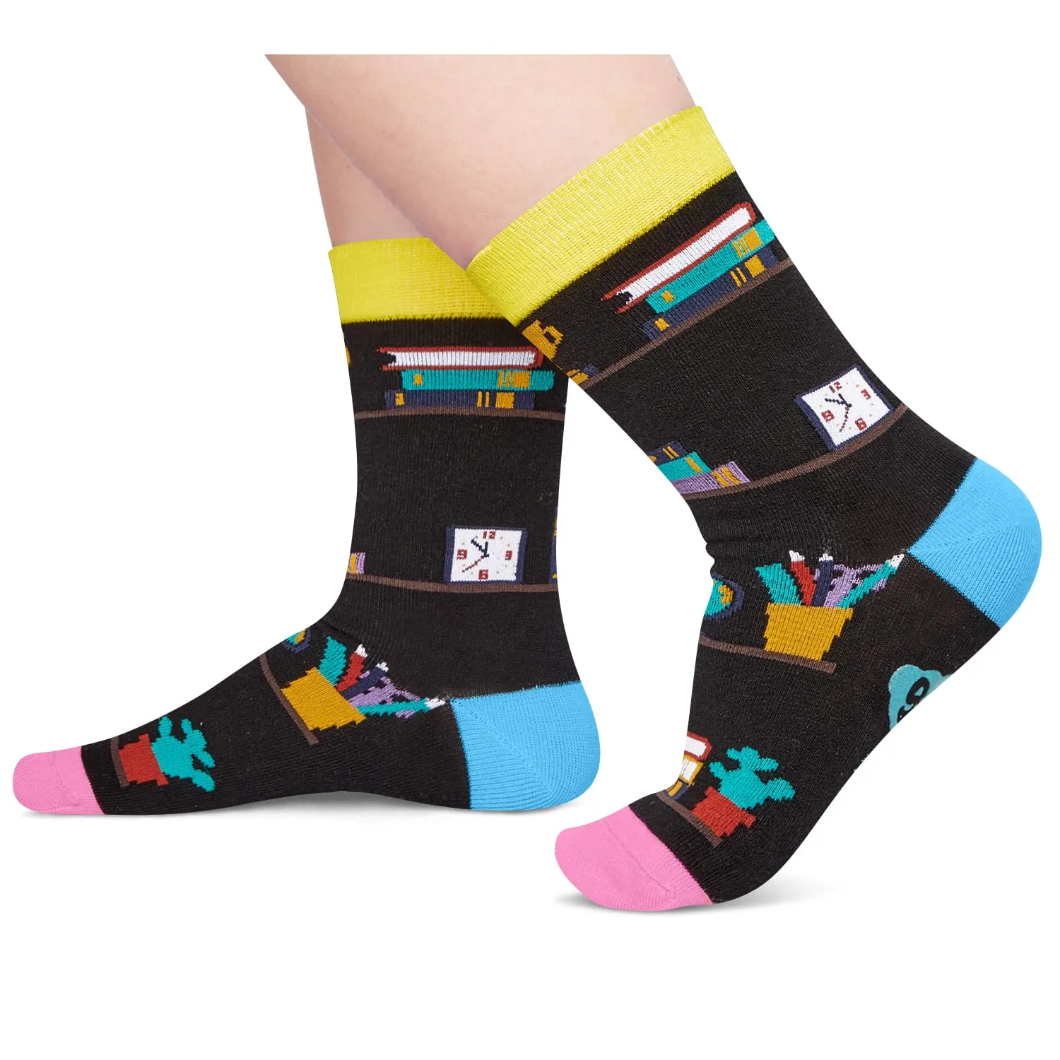 Book Lover Gifts for Kids - Funny Reading Socks for Boys Girls, Stocking Stuffers for Young Readers  Book Lover Gifts for Kids - Funny Reading Socks for Boys Girls, Stocking Stuffers for Young Readers