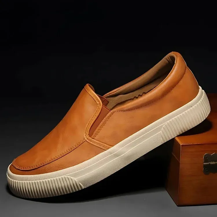Boulevard Italian Leather Slip-On
