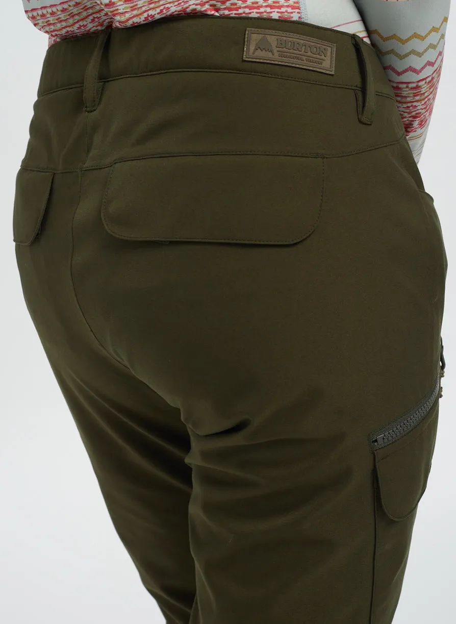 BURTON W GLORIA INSULATED PANT FOREST NIGHT