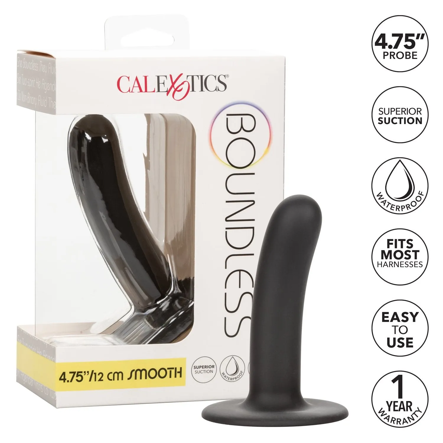 CalExotics Boundless 4.75"/12 cm Smooth