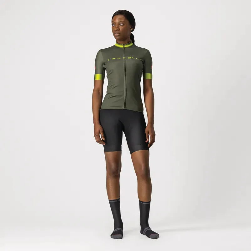 Castelli Jersey Gradient Women's Military Green