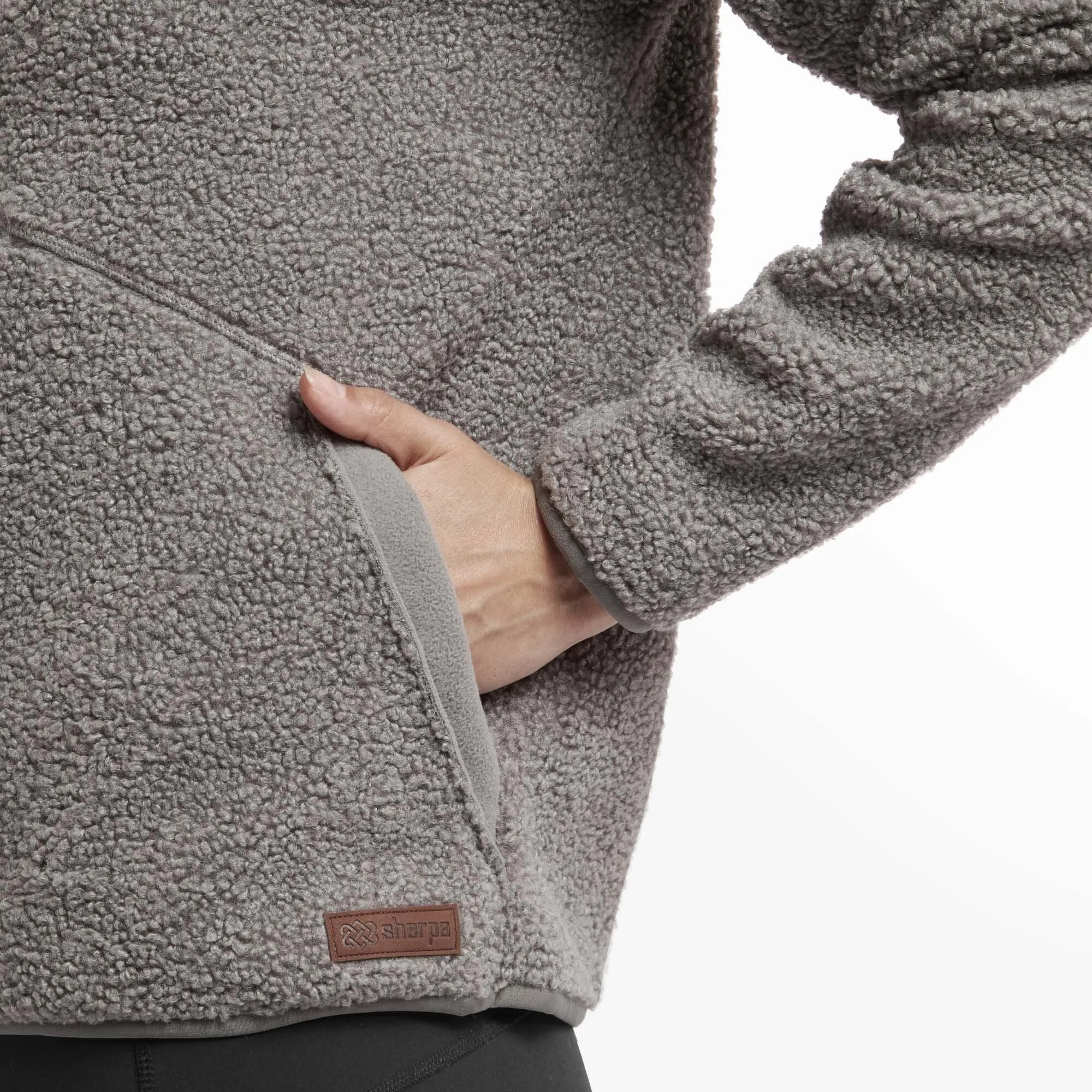 Chamlang Half Zip Pullover - Monsoon Grey