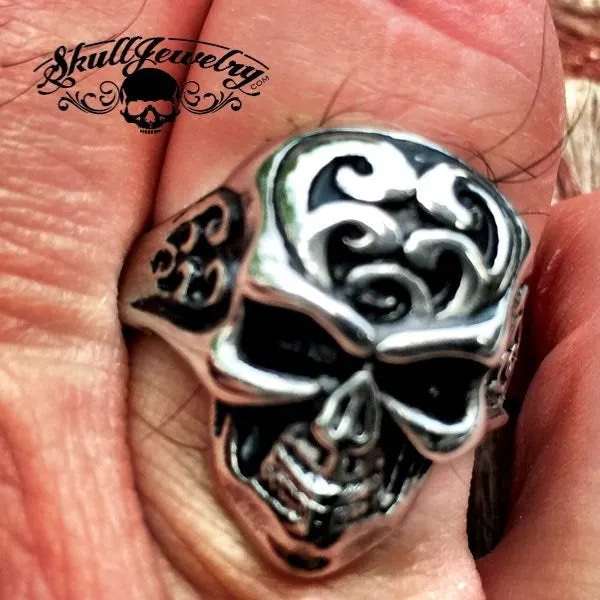 Champagne Supernova Stainless Steel Ring (#4305)