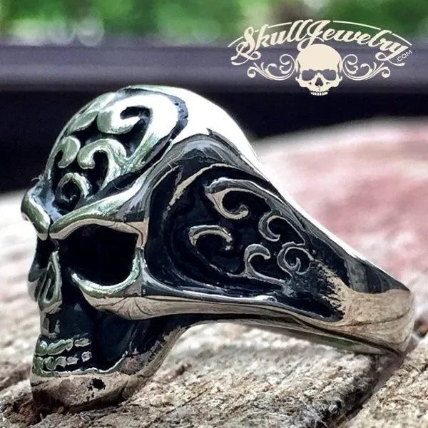 Champagne Supernova Stainless Steel Ring (#4305)