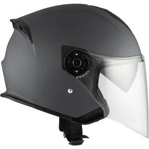 CKX Razor RSV Open Face Helmet - Solid Grey Matte