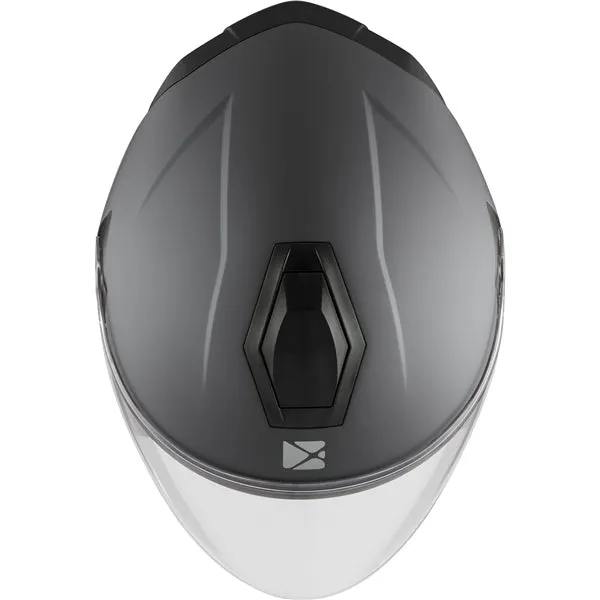 CKX Razor RSV Open Face Helmet - Solid Grey Matte