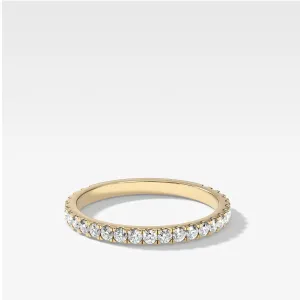 Classic Pavé Diamond Wedding Band
