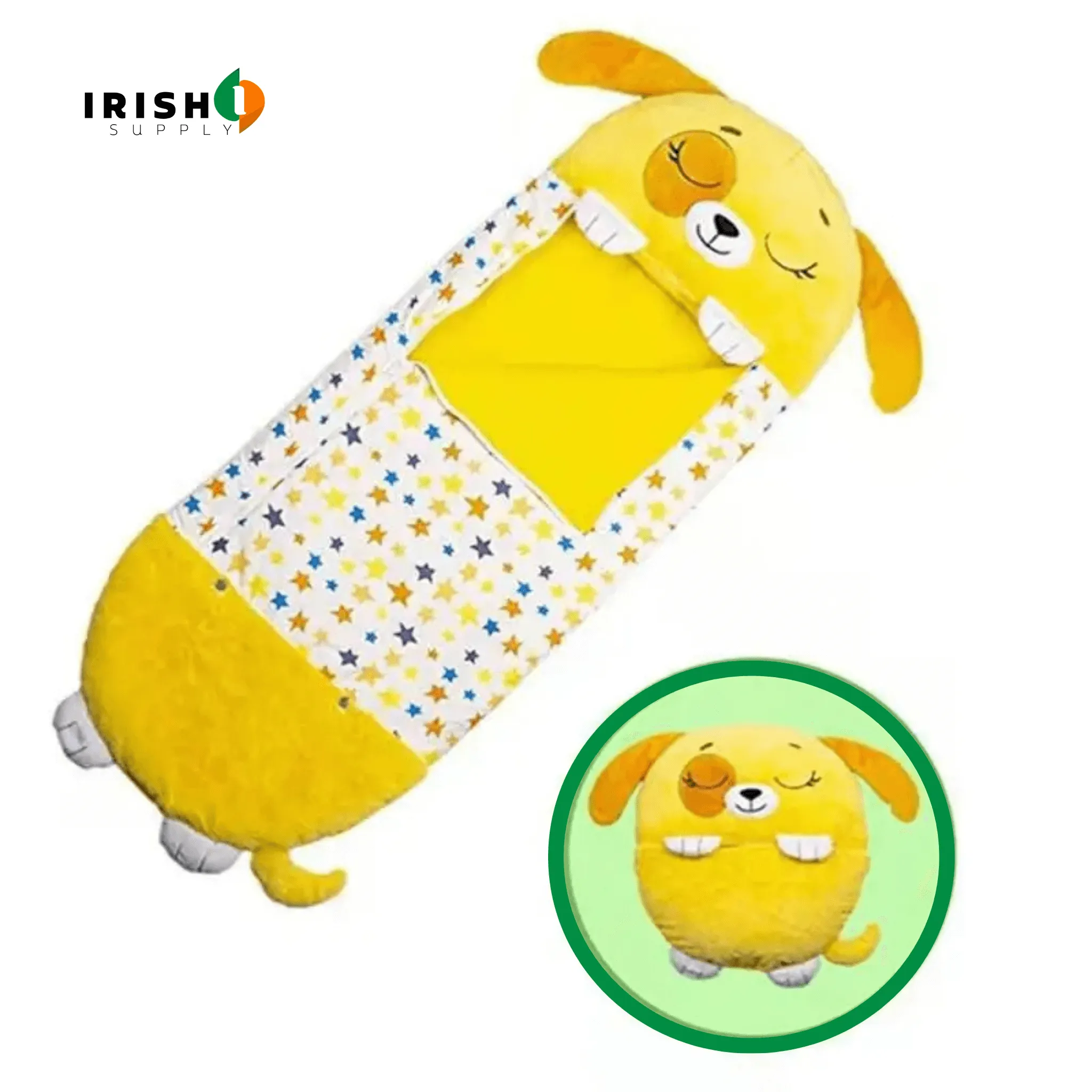COCOONAP Plush Doll Sleeping Sack with Pillow